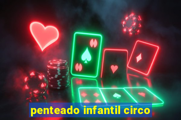 penteado infantil circo